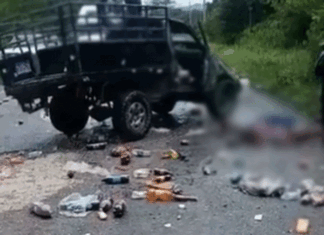 Una persona muerta y otras cuatro resultan heridas en accidente vial en Colón