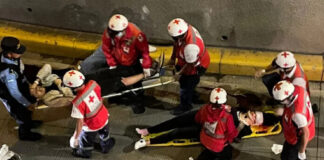 Una joven pierde la vida y otras tres personas resultan heridas en un accidente vial en Tegucigalpa