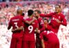 El Liverpool ejecuta un despegue arrollador y una goleada histórica de 9-0 al Bournemouth