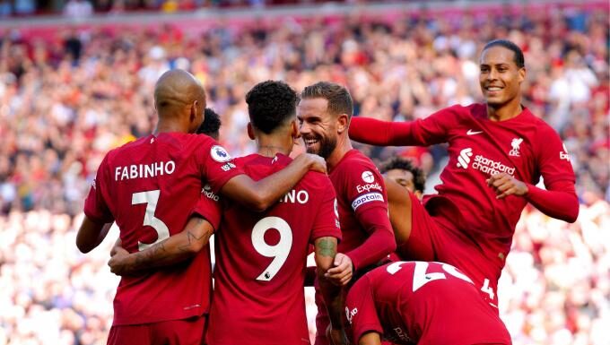 El Liverpool ejecuta un despegue arrollador y una goleada histórica de 9-0 al Bournemouth