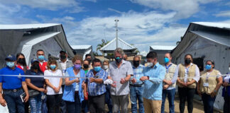 UNICEF inaugura un centro de descanso temporal para migrantes en Trojes, El Paraíso