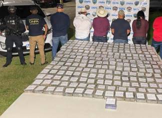 Detienen a seis personas en posesión de 225 paquetes droga en El Progreso, Yoro y en la aldea de Corinto, Cortés