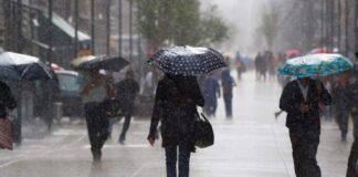 Onda Tropical generará lluvias en la mayor parte del país