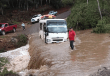 Lluvias mantienen incomunicados al menos nueve municipios del occidente del país