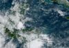 Vigilan «perturbación» en Centroamérica que se mueve hacia el Golfo de México