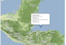 Un temblor de magnitud 5,9 se registró este martes en Honduras