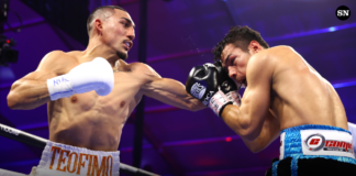 El boxeador hondureño Teófimo López derrotó por nocaut técnico al mexicano Pedro Campa, en su debut de peso superligero