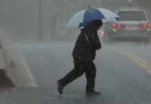 Pronostican lluvias y chubascos en la mayor parte del país