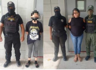 Detienen a dos féminas por intentar introducir drogas al centro penal de Ilama, Santa Bárbara