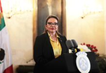 La presidenta Castro se solidariza con Cuba y señala que junto a Honduras son los países que más sufren el cambio climático