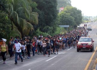 Activistas y migrantes piden al Gobierno mexicano crear corredor humanitario