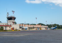 Cierran temporalmente el aeropuerto de Golosón en La Ceiba por daños en vehículo de salvamento