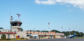 Cierran temporalmente el aeropuerto de Golosón en La Ceiba por daños en vehículo de salvamento