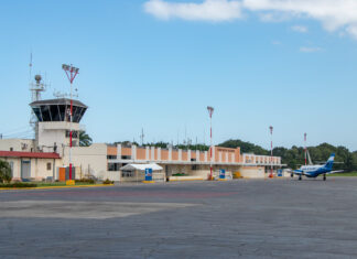 Cierran temporalmente el aeropuerto de Golosón en La Ceiba por daños en vehículo de salvamento