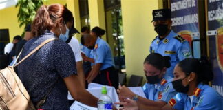 Más de 500 hondureños inician el proceso para convertirse en policías