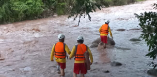 Niña de ocho años es arrastrada por el río Chiquito en Santa Bárbara