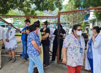 Enfermeras del Hospital Mario Catarino Rivas de SPS exigen nueve meses de salario