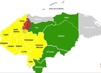 Decretan Alerta Roja en municipios aledaños al río Ulúa en el Valle de Sula