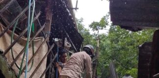 Declaran inhabitables varias zonas de la colonia La Esperanza y evacuan a varias familias