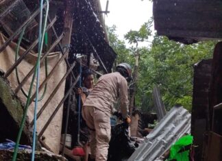 Declaran inhabitables varias zonas de la colonia La Esperanza y evacuan a varias familias