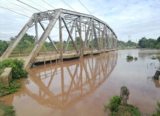 En alerta el Valle de Sula por incremento del caudal del río Ulúa