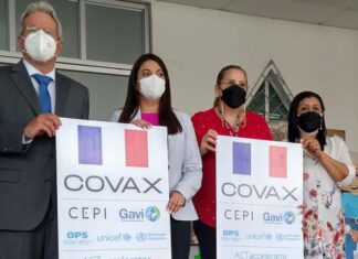 Francia entrega segunda donación a Honduras de vacunas contra el Covid-19