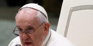 El papa Francisco: «El mundo está sediento de paz»