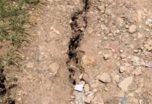 Falla geológica alcanza a la colonia Canaán en la capital