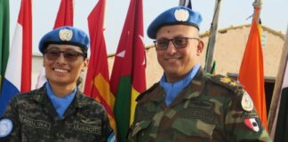 Por primera vez en la historia una mujer asume la Comandancia del Team Site Mahbas y es hondureña