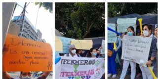 Personal de salud nuevamente a las calles en Honduras en exigencia de plazas