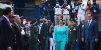 Presidenta hondureña exalta al prócer Francisco Morazán en fiestas patrias