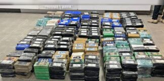 Incautan 988 paquetes de supuesta cocaína en Panamá procedente de Honduras y con destino a Bélgica