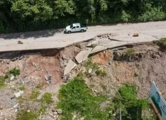 Municipios de Copán están a horas de quedar incomunicados por daños en carretera, denuncia el alcalde