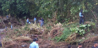 Hallan sin vida a familia que fue arrastrada por una quebrada en Yojoa, Cortés