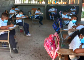 Suspenden por 24 horas las clases en Santa Bárbara, Copán y municipios aledaños al río Ulúa