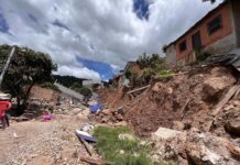Al menos unas 70 familias deberán evacuar por la ampliación de la falla geológica en varias colonias de la capital
