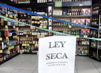 La AMDC decreta Ley Seca para el 15 de Septiembre