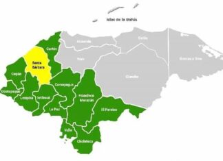Copeco mantiene las alertas por lluvias en 12 departamentos del país