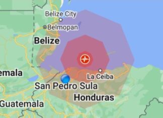 Fuerte temblor se registró en el norte de Honduras