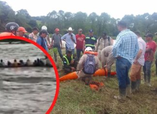 Presentan requerimiento contra encargado de canoa que naufragó con 11 migrantes sobre río Guayambre