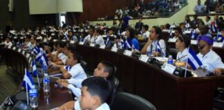 El problema de la migración en Honduras es uno de los temas que abordan en el Congreso Infantil