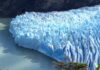 Altas temperaturas causan espectacular desprendimiento de un glaciar en Chile