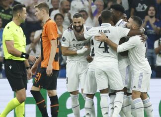 El Real Madrid perdona, pero 2-1 gana al Shakhtar Donetsk en la Champions League