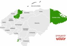 Alerta Verde para Gracias a Dios y los municipios ribereños al río Ulúa y Alianza en Valle