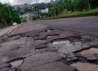 El 90% de la red vial de la capital está colapsada, señala el alcalde Jorge Aldana