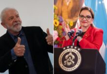 Xiomara Castro felicita a Lula da Silva tras los resultados de la primera vuelta electoral en Brasil