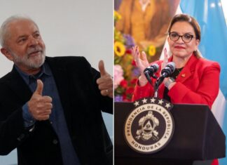 Xiomara Castro felicita a Lula da Silva tras los resultados de la primera vuelta electoral en Brasil