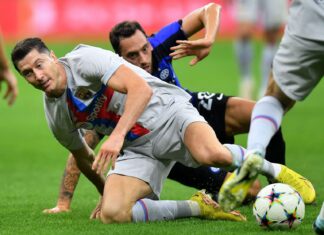 El Barcelona cae ante el Inter de Milán y se complica en la Champions League