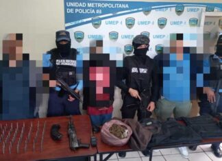 Policía Nacional captura a tres supuestos integrantes de la “MS-13”