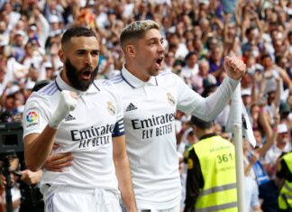 El Real Madrid se queda con el clásico al derrotar 3-1 al Barcelona y asume el liderato en La Liga Española